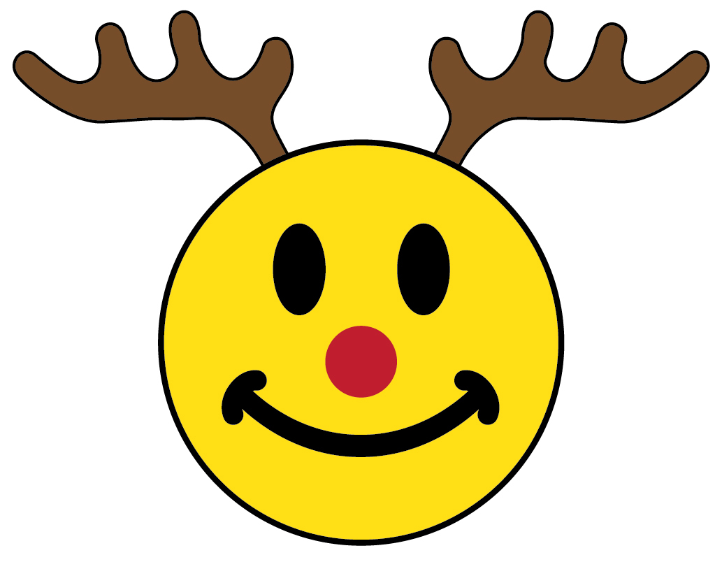 Holiday clipart christmas faces