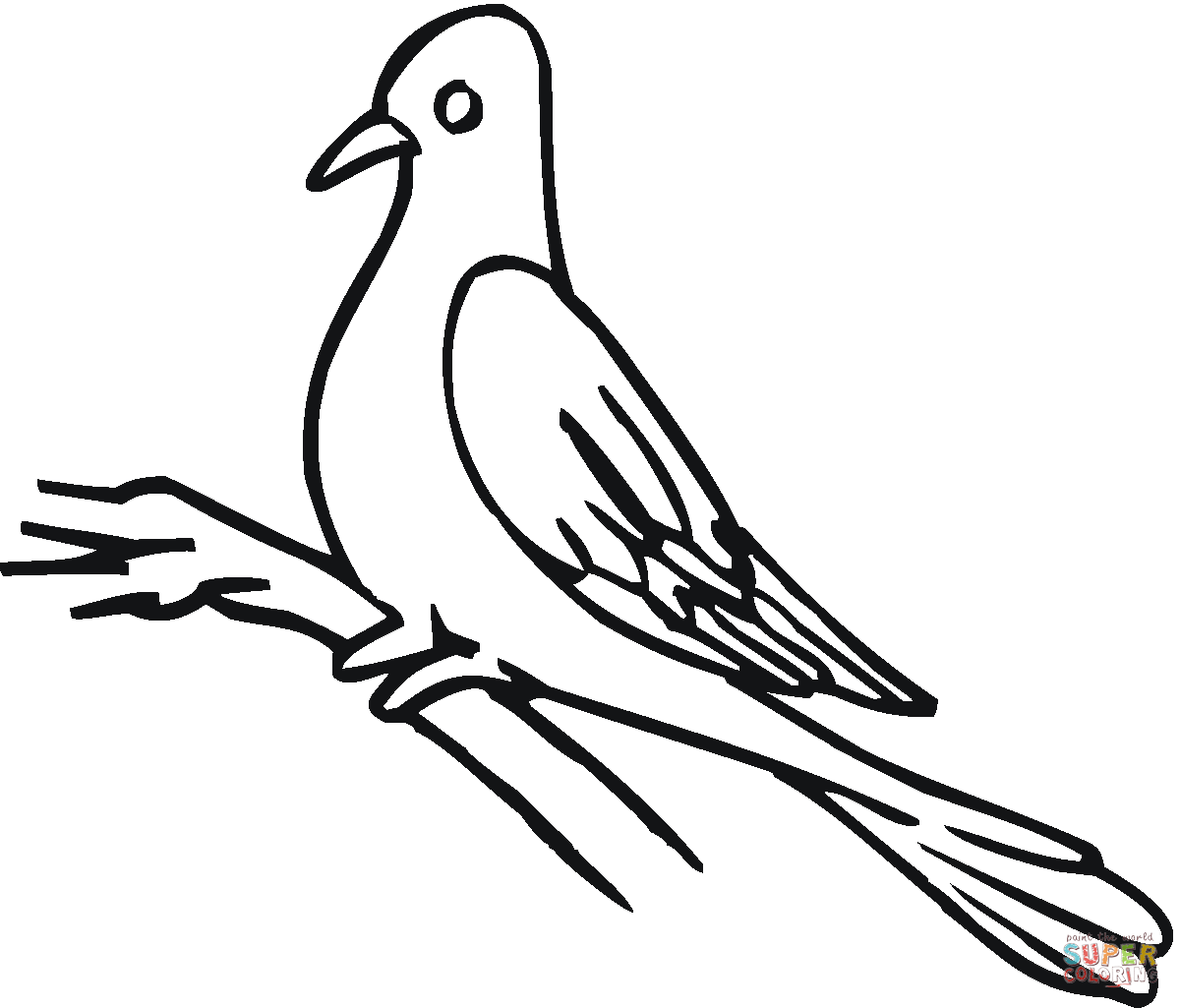 Pigeons coloring pages | Free Coloring Pages