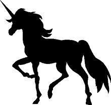 A unicorn, Stencils and Unicorns