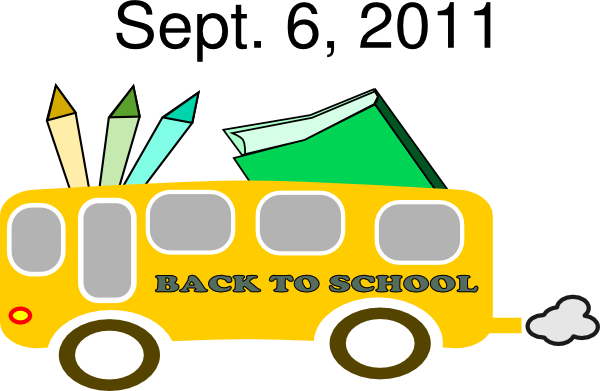 Back Of School Clipart - Free Clipart Images