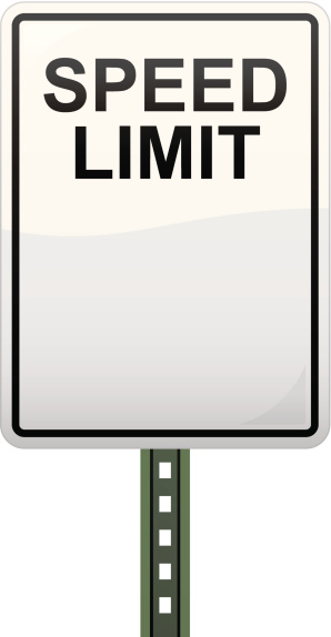 Speed Limit Sign Clip Art Vector Images And Illustrations Clipart Best