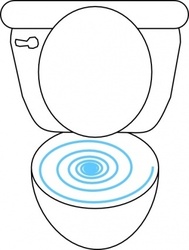 Flush Toilet Clipart
