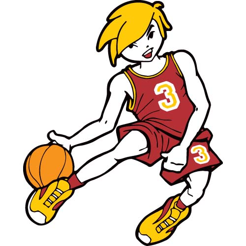 Kids Basketball Clip Art - Free Clipart Images