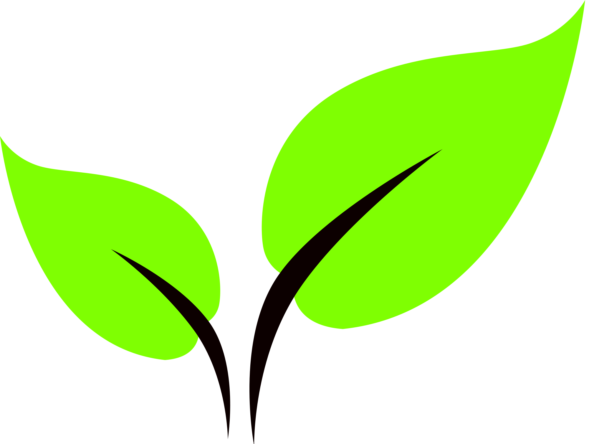 clipart green leaf logo icon - photo #15