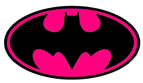 Batman Logo Rosa - ClipArt Best