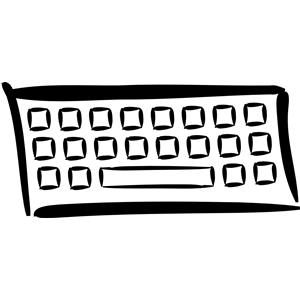 Computer Keyboard Clipart - Free Clipart Images