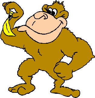 Baby Gorilla Cartoon | Free Download Clip Art | Free Clip Art | on ...