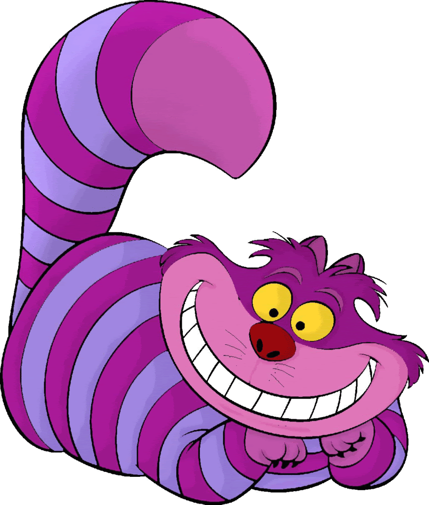 Cheshire Cat Color image - vector clip art online, royalty free ...