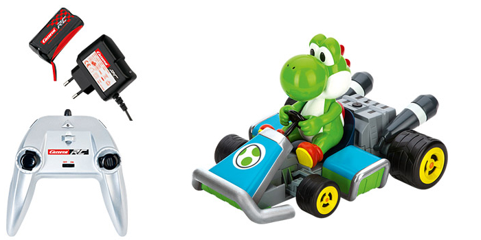 Mario Kart 7 - Yoshi RC 2.4 GHz Servo Tronic Carrera RC -NEU-