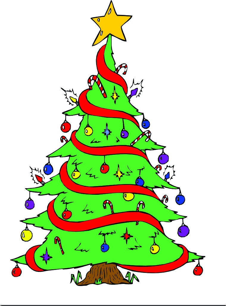 Cartoon Christmas Tree