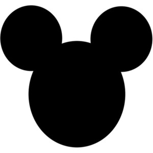 Mickey Mouse Ears Printable Template - Polyvore