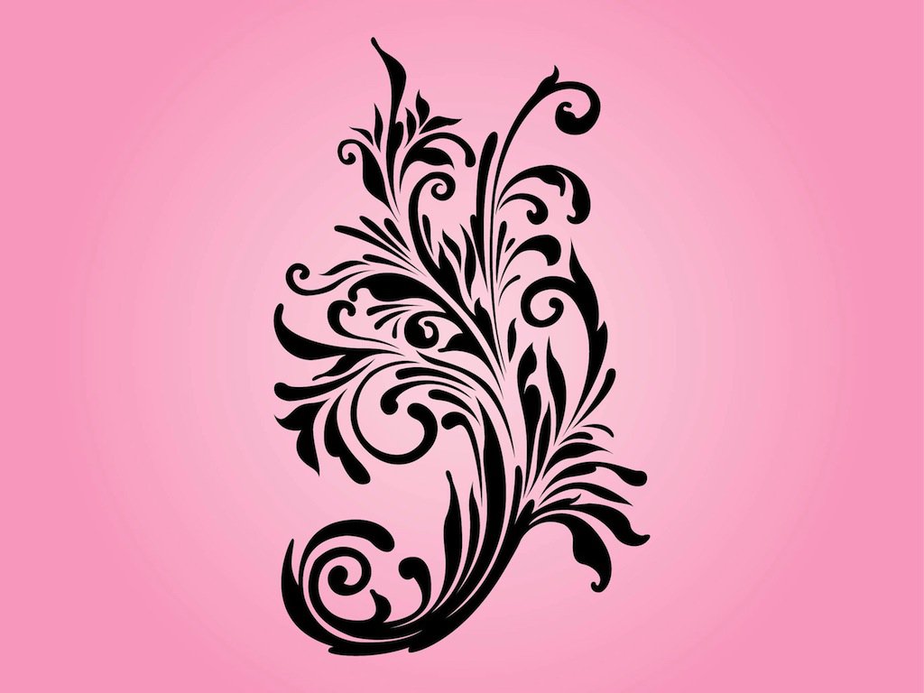 Floral Swirls Vector Art & Graphics | freevector.com