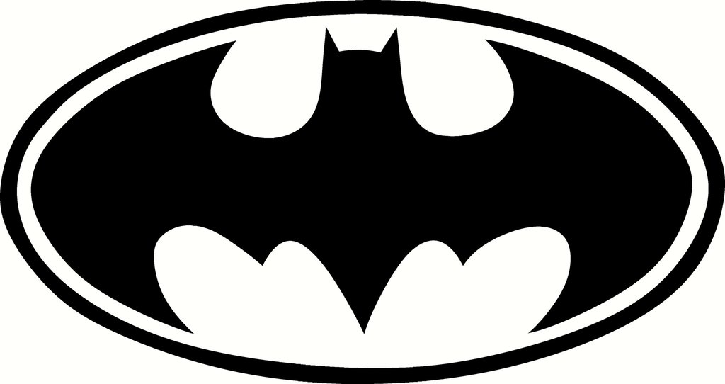 Classic Batman Logo Vinyl Decal Graphic - Choose your Color and ...