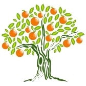 Orange Tree Cartoon - ClipArt Best