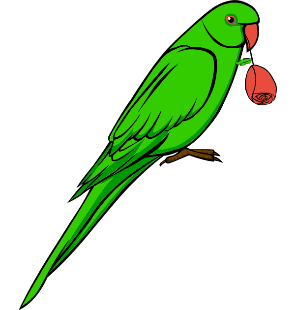 Clipart hd parrot - ClipartFox