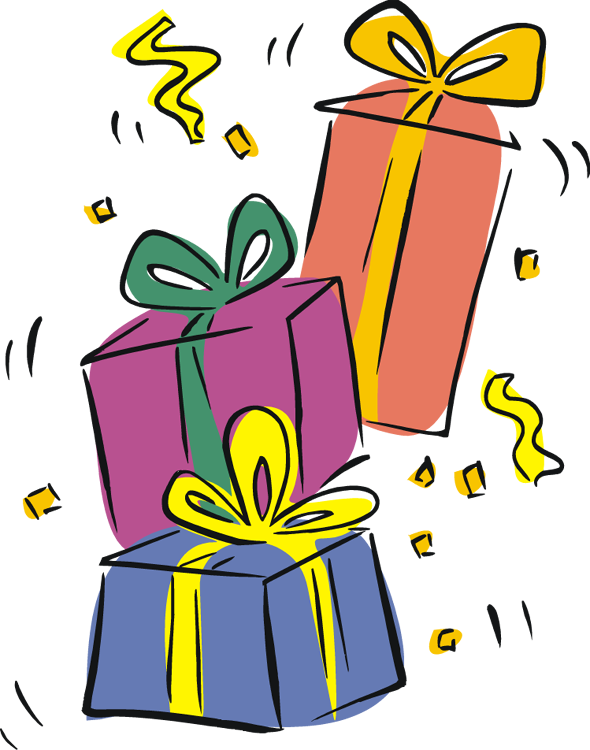 Birthday Presents Clip Art For Adults ClipArt Best
