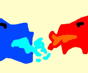 Fire Dragon vs Ice Dragon