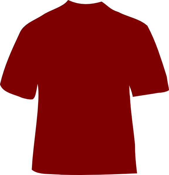 Red T Shirt Template Clipart Best