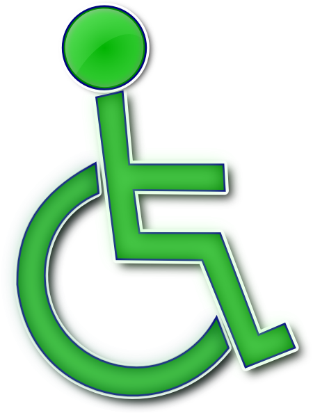 Wheelchair logo clip art