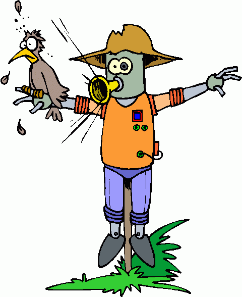 Happy scarecrow clipart clipart - Clipartix