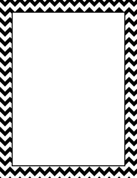 Black and white striped clipart border - ClipartFox