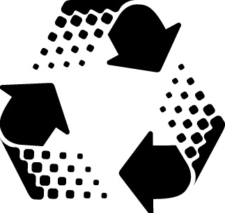 Recycle clipart black and white free images - Clipartix