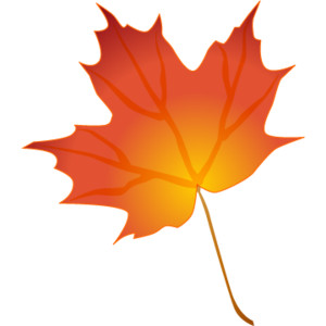 Maple leaf design clip art