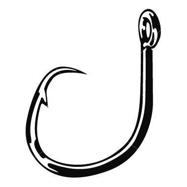 Fish Hook With Worm Clipart