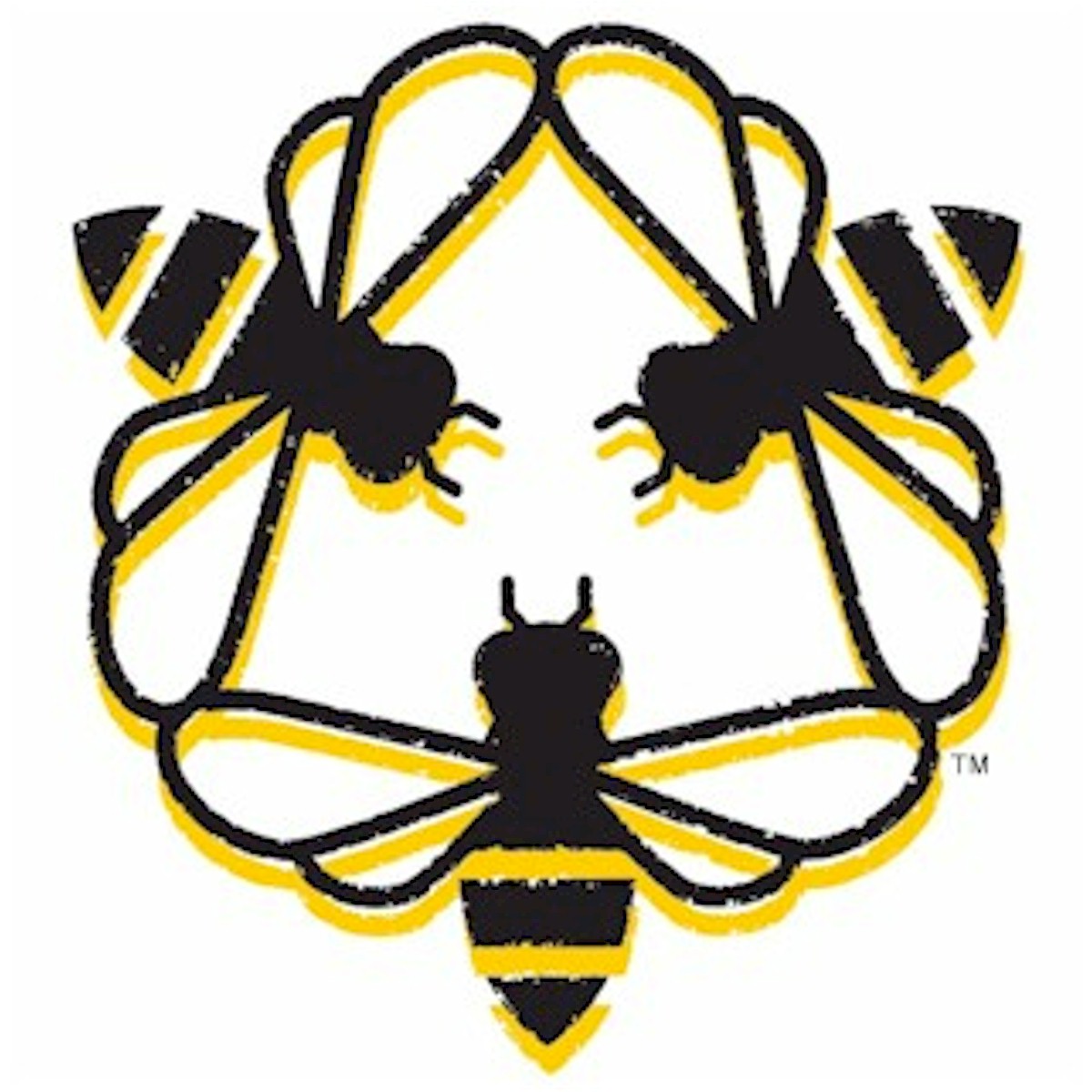 Bee logo clipart