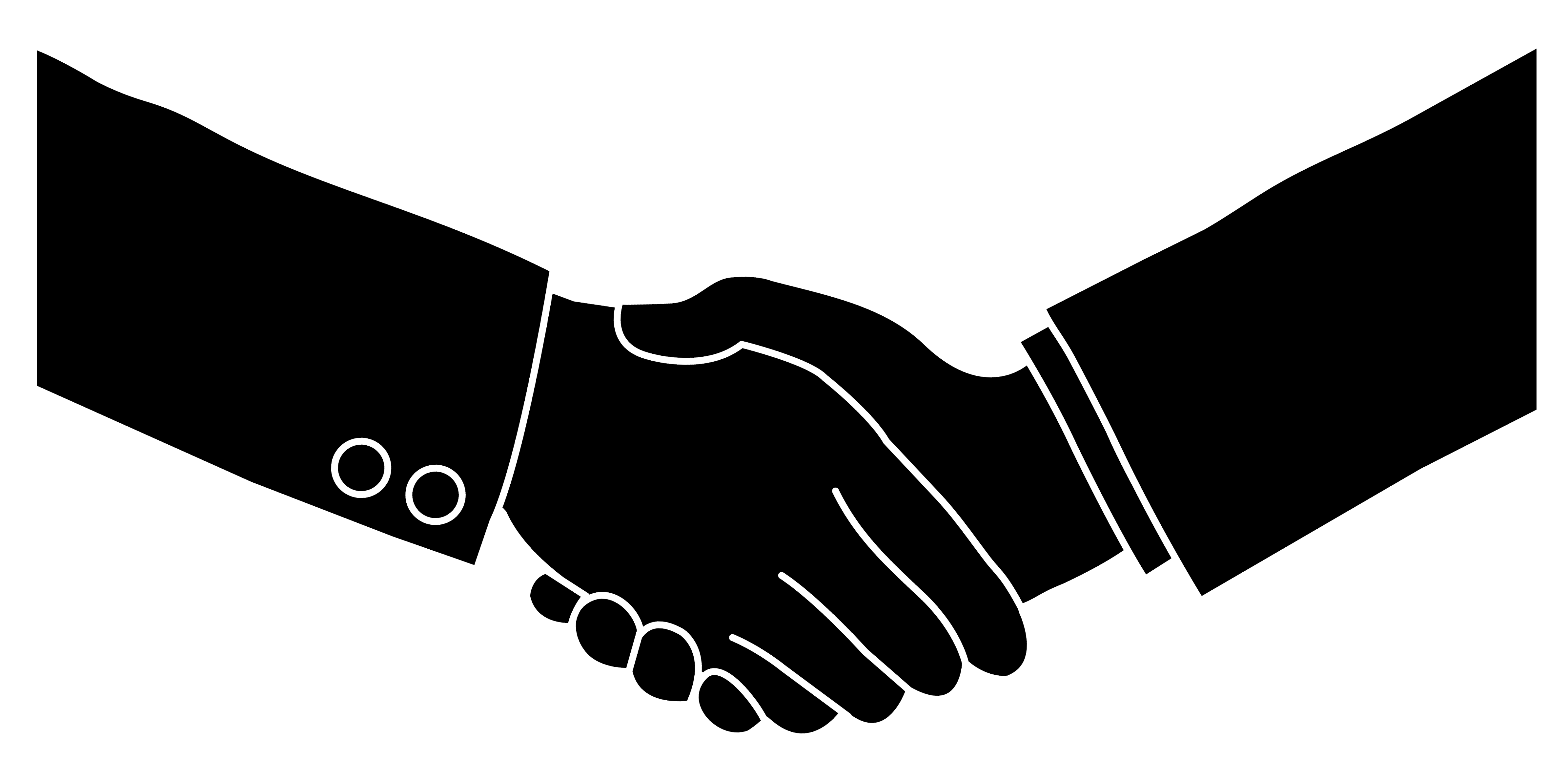Free clipart shaking hands