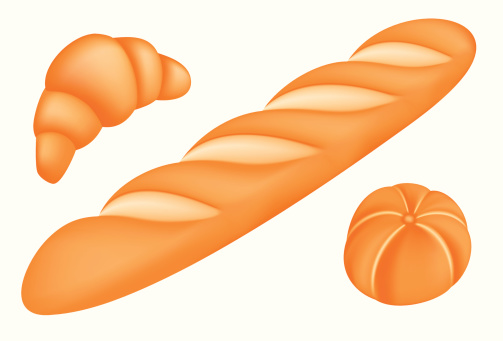 Baguette Clip Art, Vector Images & Illustrations