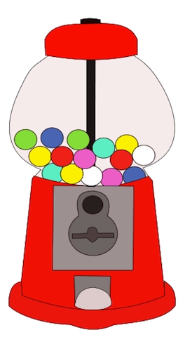 bubble gum machine clipart10 PNG gumball machine clip art ...