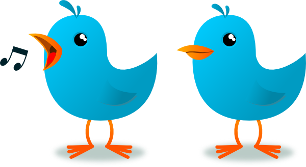 Twitter clipart bird