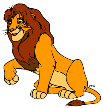 Lion king clipart free