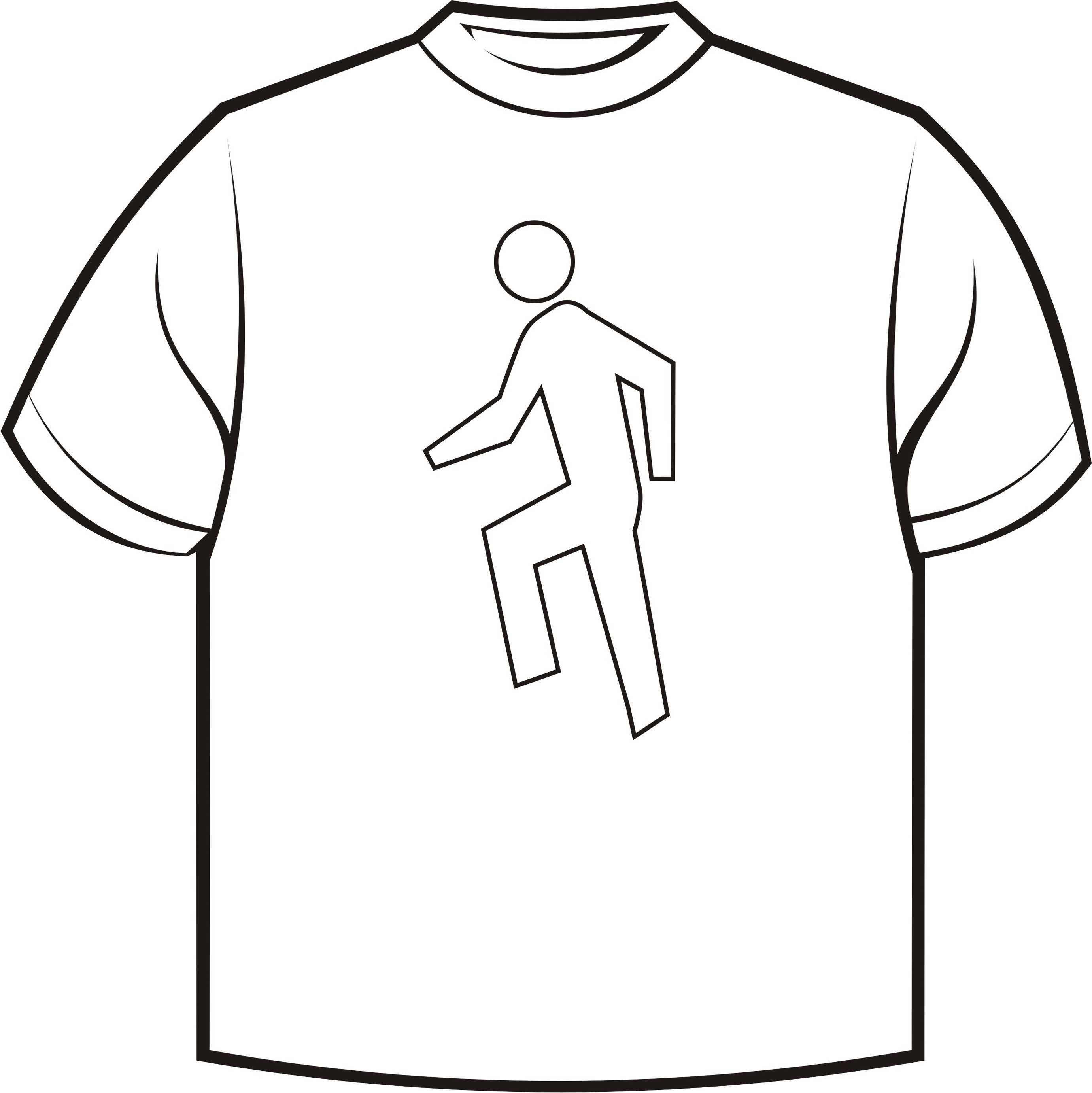 Blank White T Shirt Clipart - Free to use Clip Art Resource