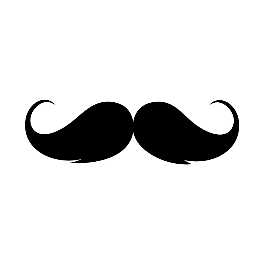 Mustache and glasses clipart