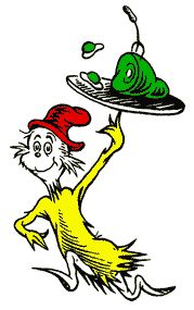 Dr Seuss Clip Art Green Eggs And Ham - Free ...