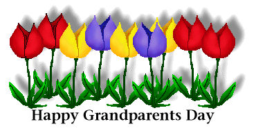 Happy grandparents day day clipart