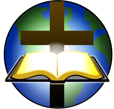 Cross and bible clipart