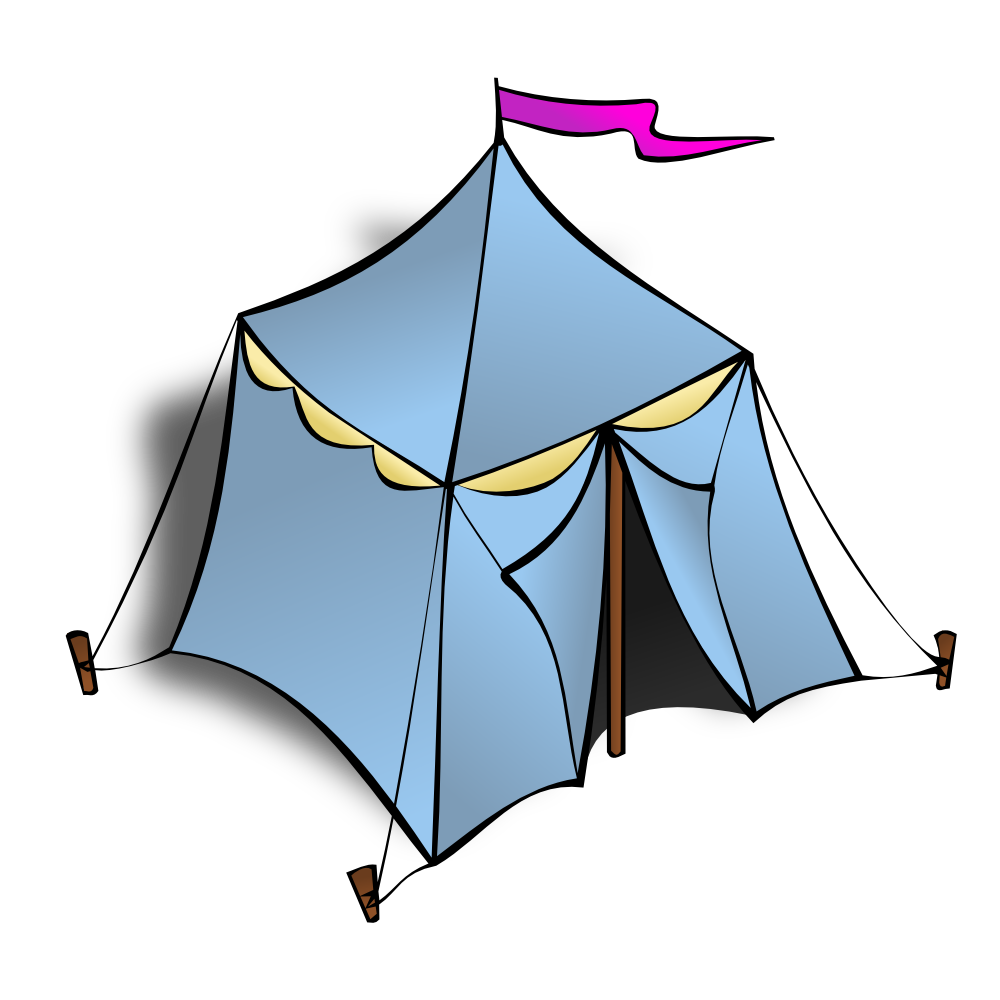 Clipart of tent