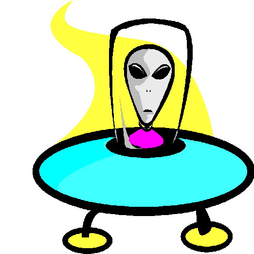 Cartoon UFO Clipart - Cliparts and Others Art Inspiration
