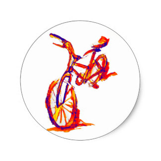 Cool Bike Stickers | Zazzle