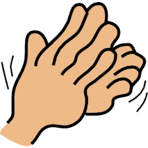 Clapping clipart