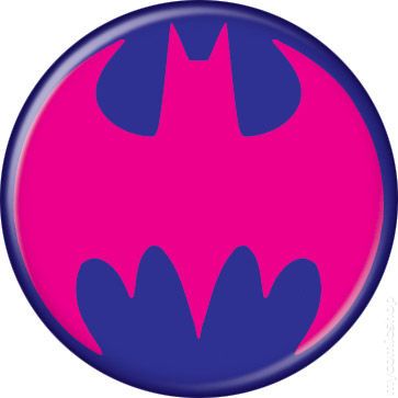 Batman Logo Button (2012 Ata-Boy) comic books
