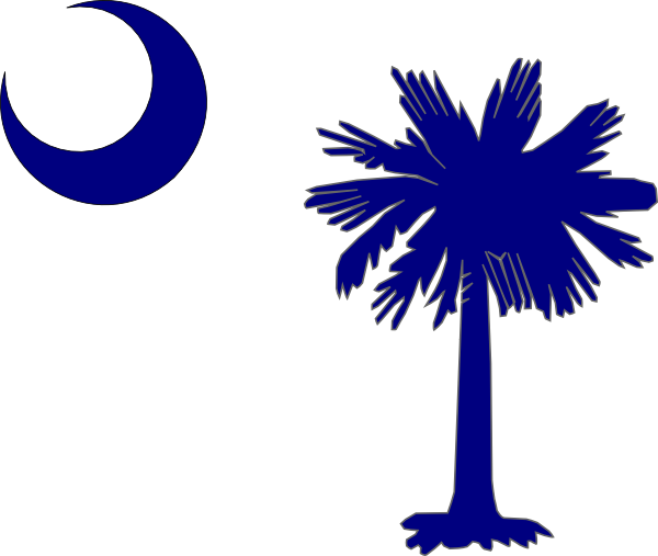 Sc State Flag Clipart