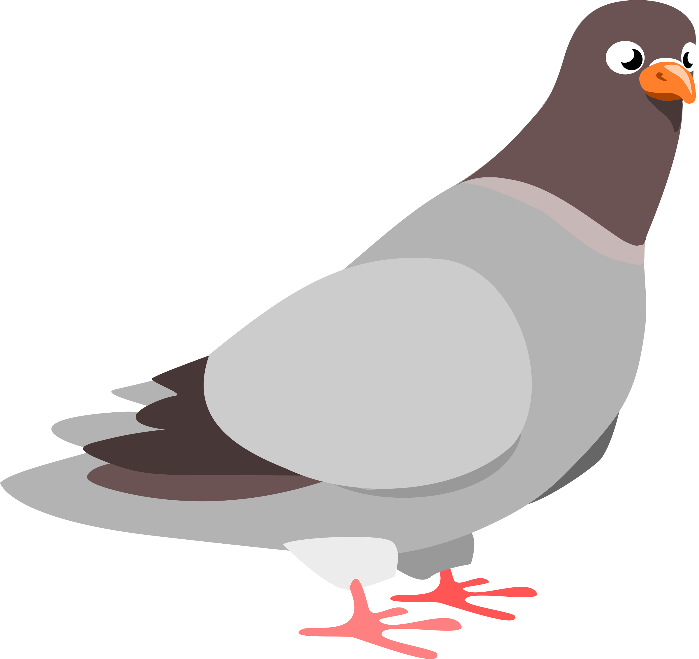 Clay- Pigeon Clipart