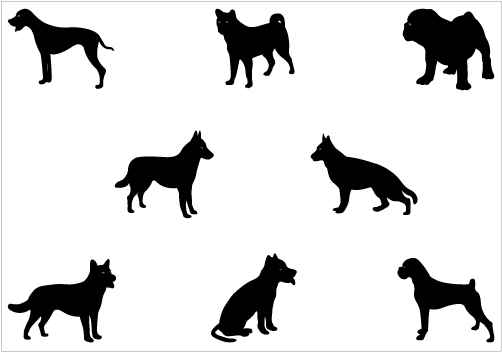 1000+ images about Animal Silhouette Vector | Clip ...