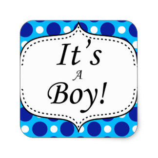 Its A Boy Stickers | Zazzle