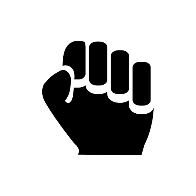Clenched fist Icons | Free Download