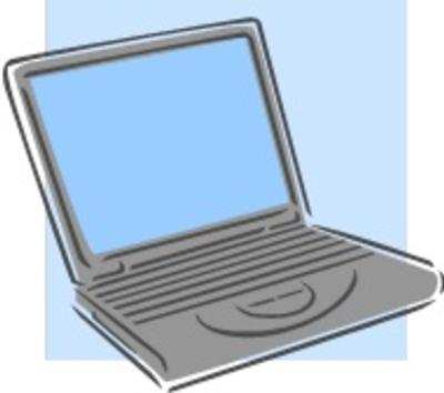 Laptop Clip Art Image - Free Clipart Images
